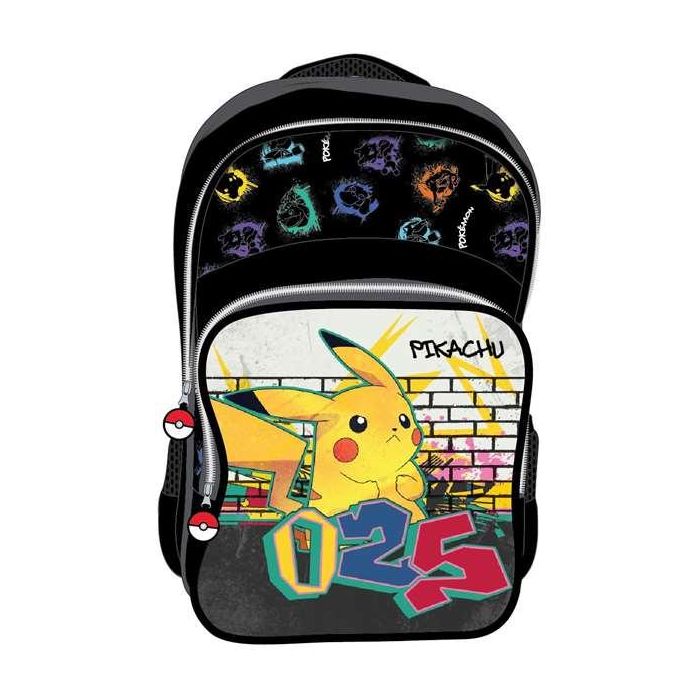 Mochila Escolar Pokémon Pikachu Multicolor Mochila Escolar Pokémon Pikachu Multicolor