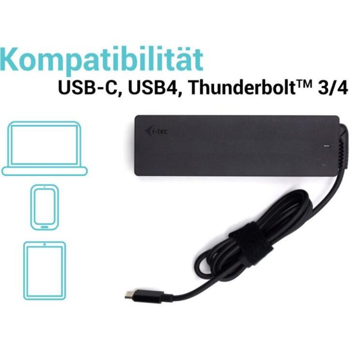Cargador portátil i-Tec CHARGER-C100W Negro 4 Cargador portátil i-Tec CHARGER-C100W Negro 4