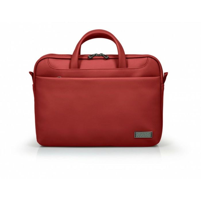 Port Designs Maletín de Cuero Sintético Rojo para Portátil 15.6 pulgadas con Tirante de Hombro 0 Port Designs Maletín de Cuero Sintético Rojo para Portátil 15.6 pulgadas con Tirante de Hombro 0