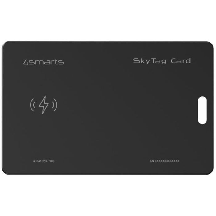 4smarts SkyTag Card ReCharge - Localizador GPS Bluetooth Recargable, Rastreador de Objetos Delgado para Cartera/Mochila 0 4smarts SkyTag Card ReCharge - Localizador GPS Bluetooth Recargable, Rastreador de Objetos Delgado para Cartera/Mochila 0