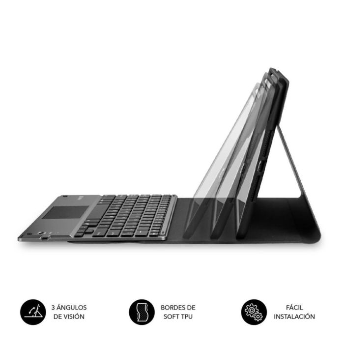 Funda con Teclado Subblim Keytab Pro Bluetooth Touchpad para Tablets Apple iPad Pro de 11" 2020/ Negra 1 Funda con Teclado Subblim Keytab Pro Bluetooth Touchpad para Tablets Apple iPad Pro de 11" 2020/ Negra 1