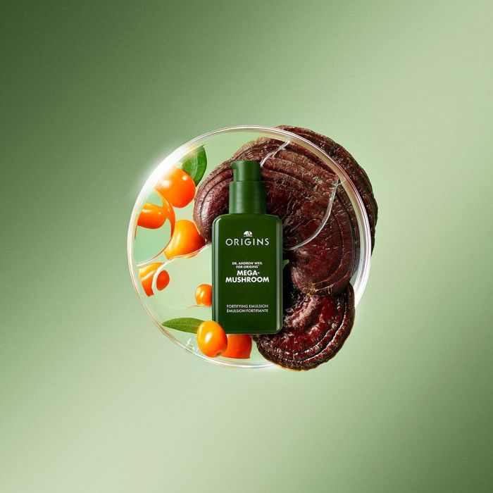 Origins MEGA MUSHROOM fortifying emulsion 100 ml Tratamiento Facial anti rojeces