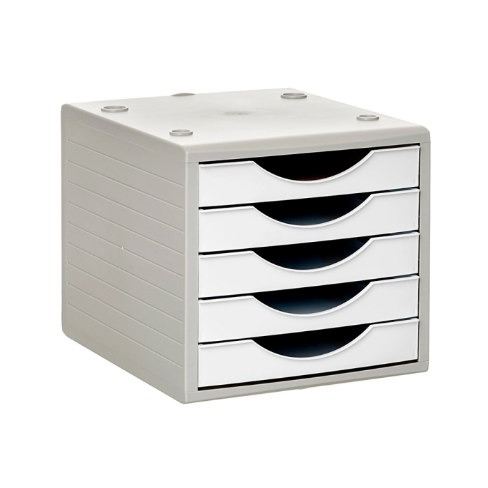 Archivo 2000 Fichero Cajones Sobremesa 5 Cajones Color Blanco Opaco 270x340x260 mm Archivotec 1 Archivo 2000 Fichero Cajones Sobremesa 5 Cajones Color Blanco Opaco 270x340x260 mm Archivotec 1