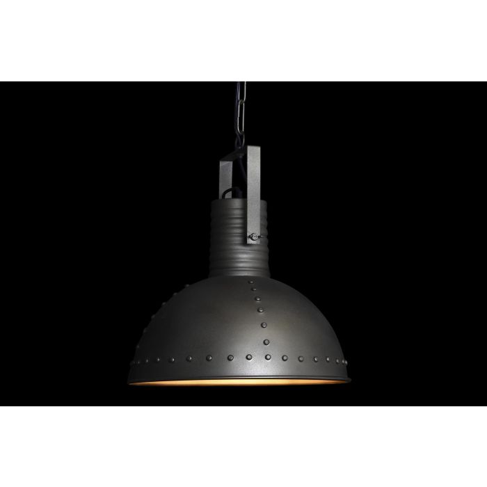 DKD Home Decor Lámpara de Techo Vintage LED E27 de Metal, Color Dorado, con 1 Bombilla de 50W, Medidas 41x41x49 cm 3 DKD Home Decor Lámpara de Techo Vintage LED E27 de Metal, Color Dorado, con 1 Bombilla de 50W, Medidas 41x41x49 cm 3