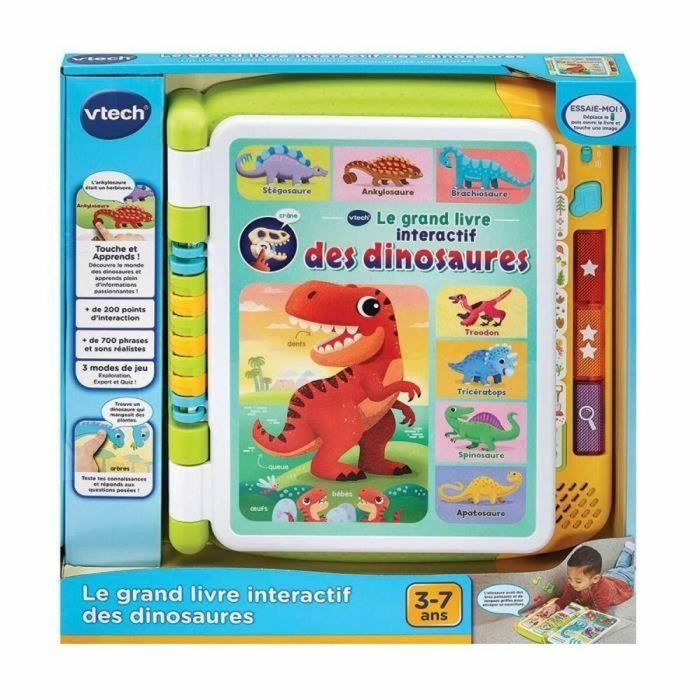 VTECH EL GRAN LIBRO INTERACTIVO DE DINOSAURIOS 3 VTECH EL GRAN LIBRO INTERACTIVO DE DINOSAURIOS 3