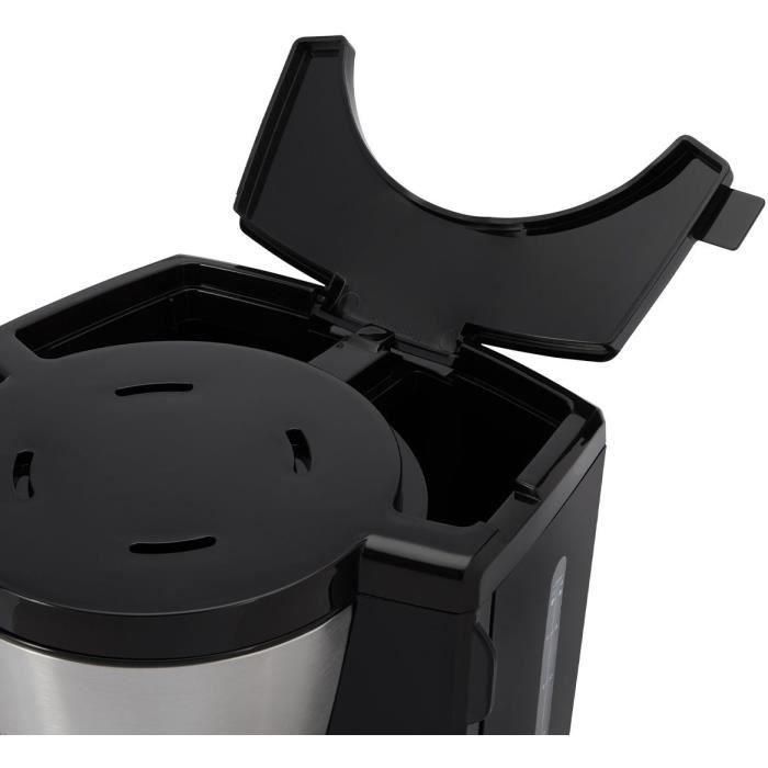 Cafetera - RUSSELL HOBBS - HEATON - 1,25 L - Negra / Acero inoxidable 4 Cafetera - RUSSELL HOBBS - HEATON - 1,25 L - Negra / Acero inoxidable 4