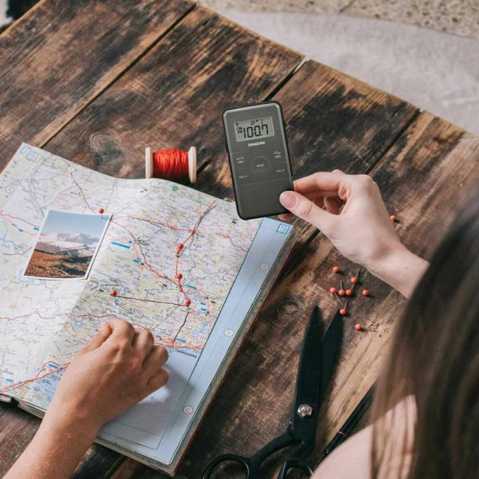 Radio Portátil Digital Sangean Negro AM/FM Recargable 1 Radio Portátil Digital Sangean Negro AM/FM Recargable 1