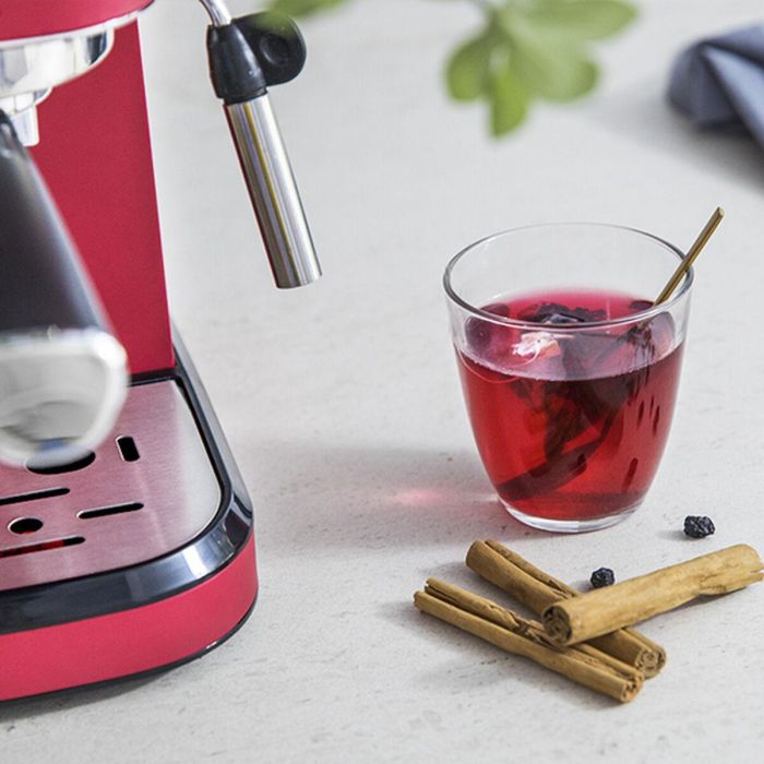 Cafetera Express de Brazo Cecotec Cafelizzia 790 Shiny Pro 1,2 L 20 bar 1350W Rojo 1,2 L 1 Cafetera Express de Brazo Cecotec Cafelizzia 790 Shiny Pro 1,2 L 20 bar 1350W Rojo 1,2 L 1