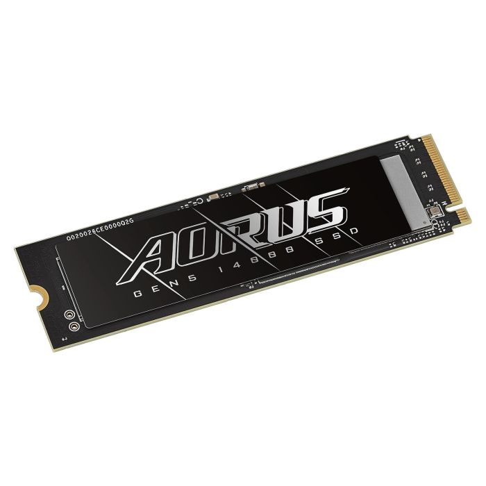 Gigabyte AORUS GEN5 14000 4TB M.2 PCI-E NVMe SSD, 14100 MB/s Lectura, 12600 MB/s Escritura 1 Gigabyte AORUS GEN5 14000 4TB M.2 PCI-E NVMe SSD, 14100 MB/s Lectura, 12600 MB/s Escritura 1