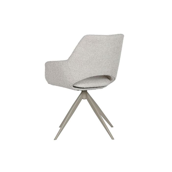 Silla Moderno DKD Home Decor Beige 60 x 82 x 61 cm 5 Silla Moderno DKD Home Decor Beige 60 x 82 x 61 cm 5