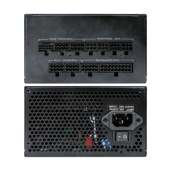 Coolbox Fuente de Alimentación 850W 80 Plus Gold Full Modular ATX 3.0 Conector PCIe 5.0 16 Pines Ventilador 120mm Silencioso PC Gaming 1 Coolbox Fuente de Alimentación 850W 80 Plus Gold Full Modular ATX 3.0 Conector PCIe 5.0 16 Pines Ventilador 120mm Silencioso PC Gaming 1