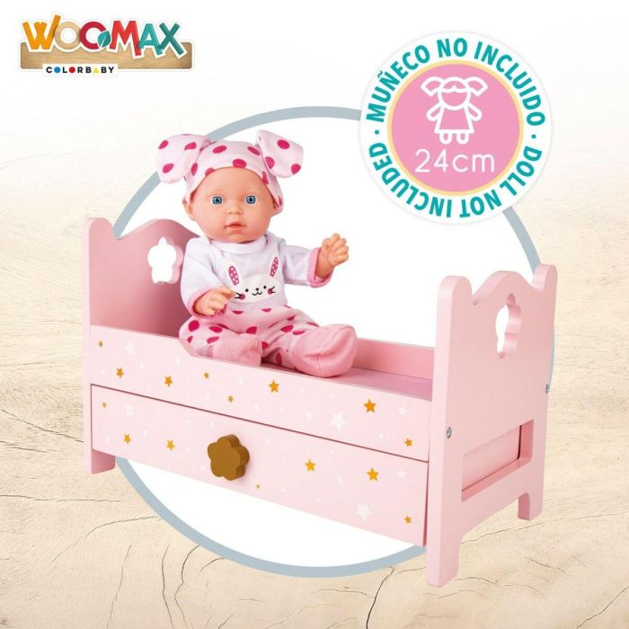 Cama Woomax Rosa 4 Unidades 31 x 20 x 16 cm 4