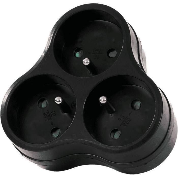 Triplite - GAO - 3x16A - Gris antracita, compatible con NF Triplite - GAO - 3x16A - Gris antracita, compatible con NF