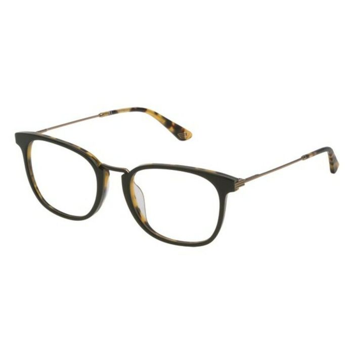 Montura de Gafas Hombre Police VPL6865106E3 Verde Ø 51 mm