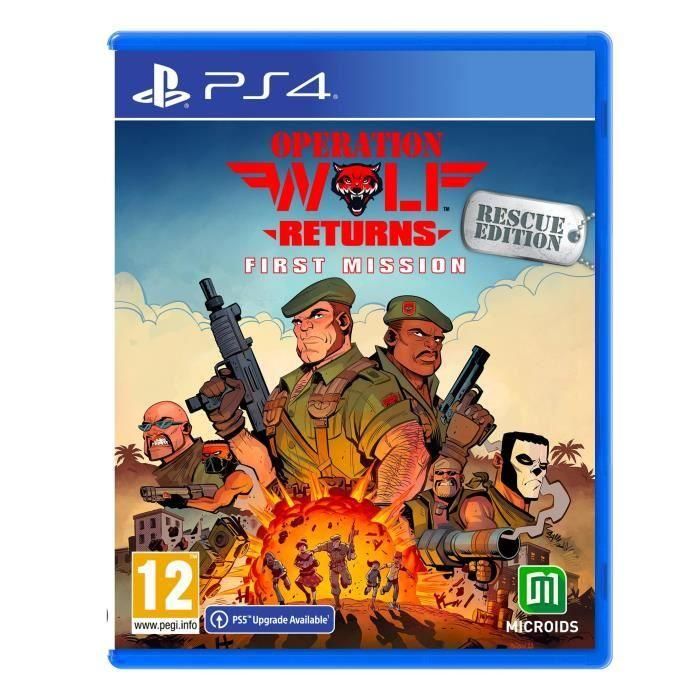 Operation Wolf Returns: Primera misión del juego de PS4