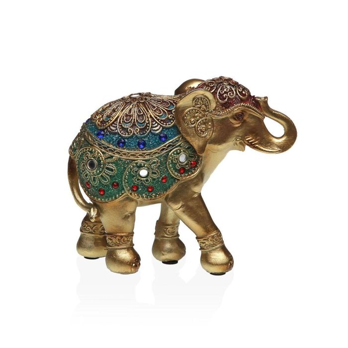 Figura Decorativa Versa Resina Elefante 5,5 X 14 X 12 CM Figura Decorativa Versa Resina Elefante 5,5 X 14 X 12 CM
