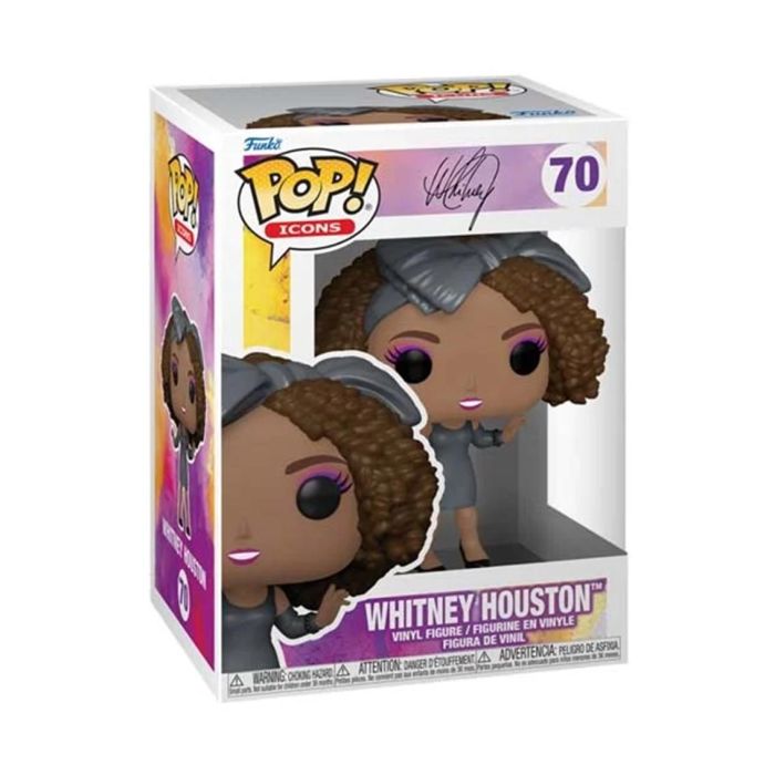 Funko Pop Rocks Whitney Houston - Figura de Vinilo de 9cm con Caja Original 2 Funko Pop Rocks Whitney Houston - Figura de Vinilo de 9cm con Caja Original 2