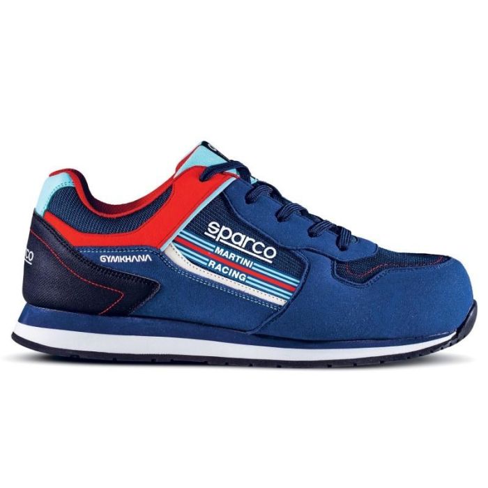 Zapatillas Deportivas Sparco Gymkhana Martini Racing Azul 46 S1P 0 Zapatillas Deportivas Sparco Gymkhana Martini Racing Azul 46 S1P 0