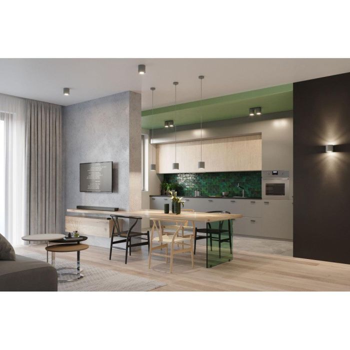 SOL Lámpara de Techo Orbis SOL-SL.0021 Lámpara Cilíndrica Moderna para Salón, Antesala, Dormitorio Blanco SOL Lámpara de Techo Orbis SOL-SL.0021 Lámpara Cilíndrica Moderna para Salón, Antesala, Dormitorio Blanco