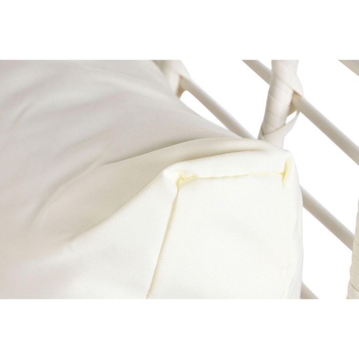 Sillon Terraza Y Jardin DKD Home Decor Blanco 68 x 146 x 130 cm 3 Sillon Terraza Y Jardin DKD Home Decor Blanco 68 x 146 x 130 cm 3