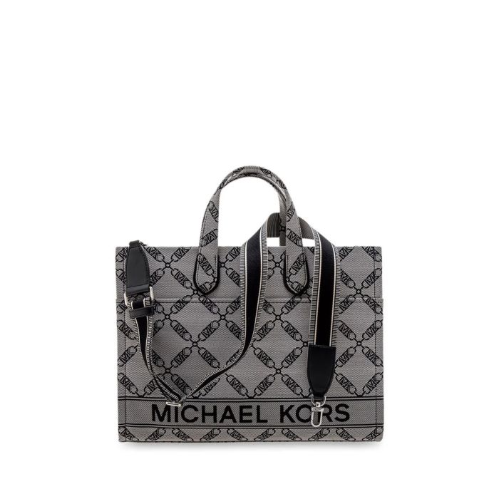 Mochila Michael Kors 30S3S3GT3J-NAT-BLK Gris