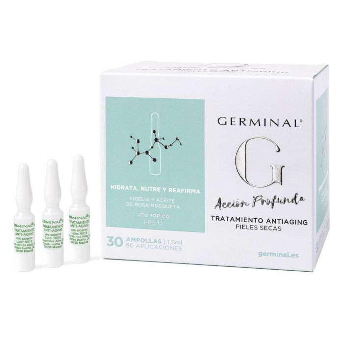 Germinal Acción Profunda Antiaging Pieles Secas Ampollas