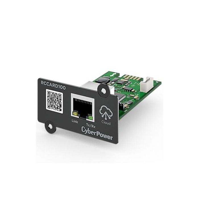 CyberPower RCCARD100 Tarjeta de Gestión Remota RJ45 para UPS - Supervisión y Administración Remota PowerPanel Cloud