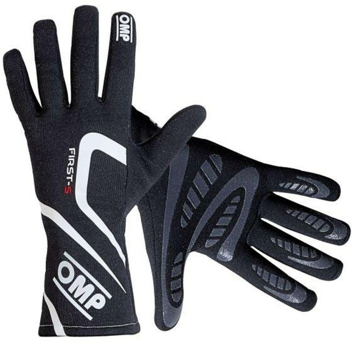 Guantes OMP First-S Negro XS FIA 8856-2018 0 Guantes OMP First-S Negro XS FIA 8856-2018 0