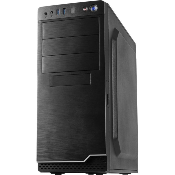 Inter-Tech IT-5916 Torre PC Midi con Fuente 500W, compatible ATX/micro ATX, USB 3.2 Gen 1 2
