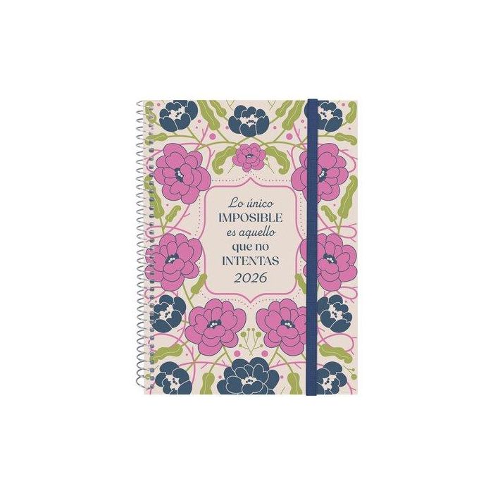 Finocam Agenda Espiral Design Collection E10-155x212 mm Svh Tapa Pp Imposible 2026