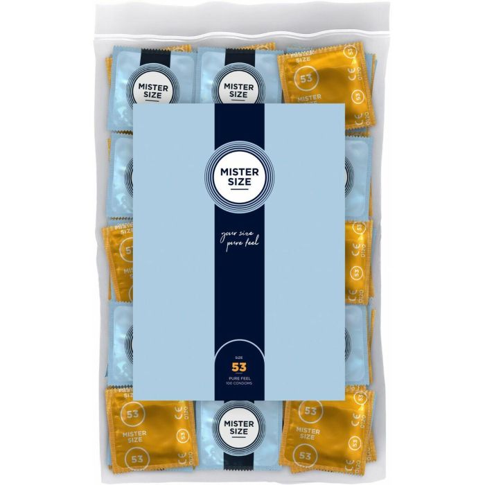 Preservativos Mister Size 100 Unidades Preservativos Mister Size 100 Unidades