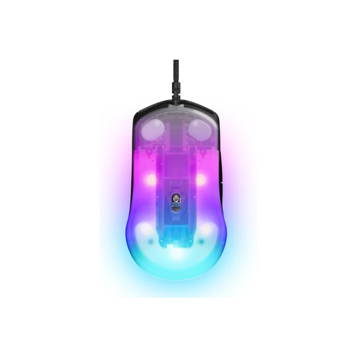 SteelSeries Rival 3 Gen 2 Ratón Gaming Negro - Sensor TrueMove Core 8.5K DPI, Interruptores 60M Clics, RGB 3 Zonas, Cable Paracord, Pies PTFE (62515) SteelSeries Rival 3 Gen 2 Ratón Gaming Negro - Sensor TrueMove Core 8.5K DPI, Interruptores 60M Clics, RGB 3 Zonas, Cable Paracord, Pies PTFE (62515)