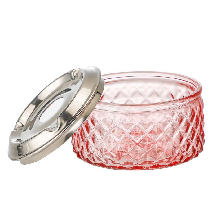 Inde Cenicero Agua Vidrio T/Acero 10.5 cm 4