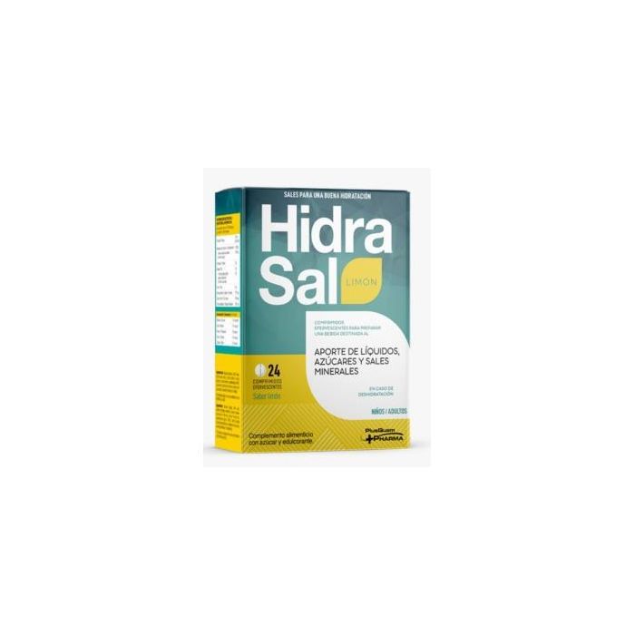 PLUSQUAM Hidrasal Limón 24 Comprimidos Efervescentes