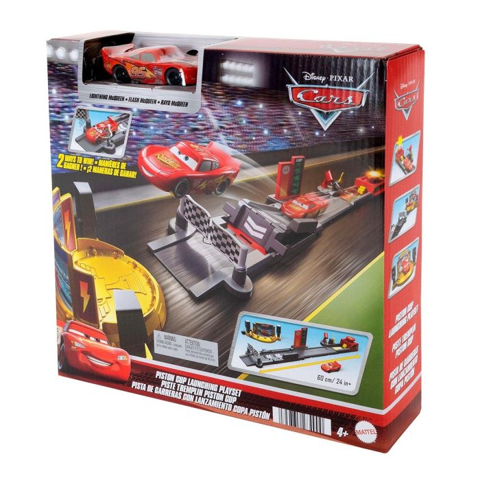 Pista De Carreras Copa Pistón Cars Jdj02 Mattel 1