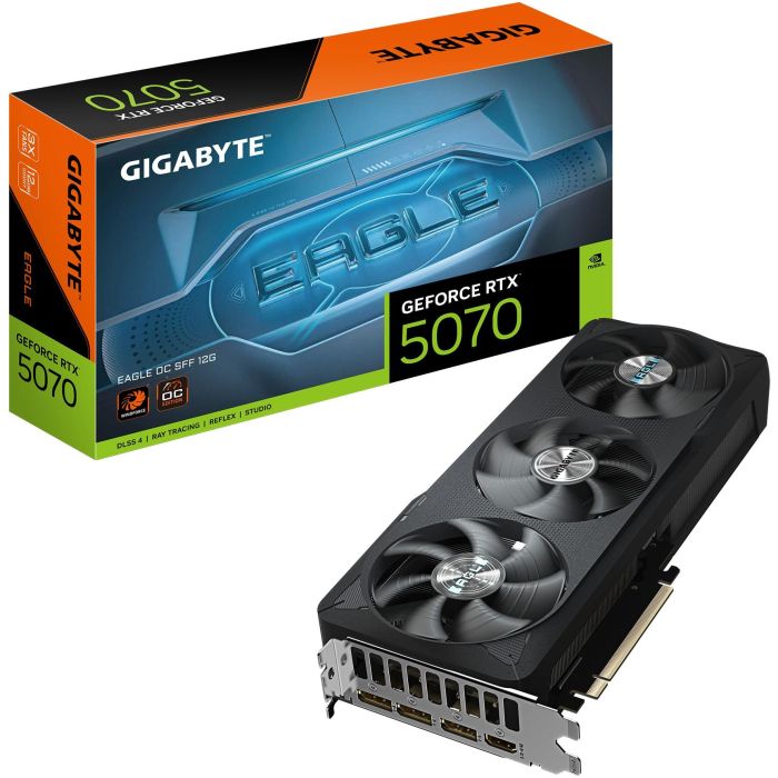 Gigabyte Tarjeta Gráfica GeForce RTX 5070 Eagle OC SFF 12GB GDDR7 PCIe 5.0 9VN5070EO-00-G10 0 Gigabyte Tarjeta Gráfica GeForce RTX 5070 Eagle OC SFF 12GB GDDR7 PCIe 5.0 9VN5070EO-00-G10 0