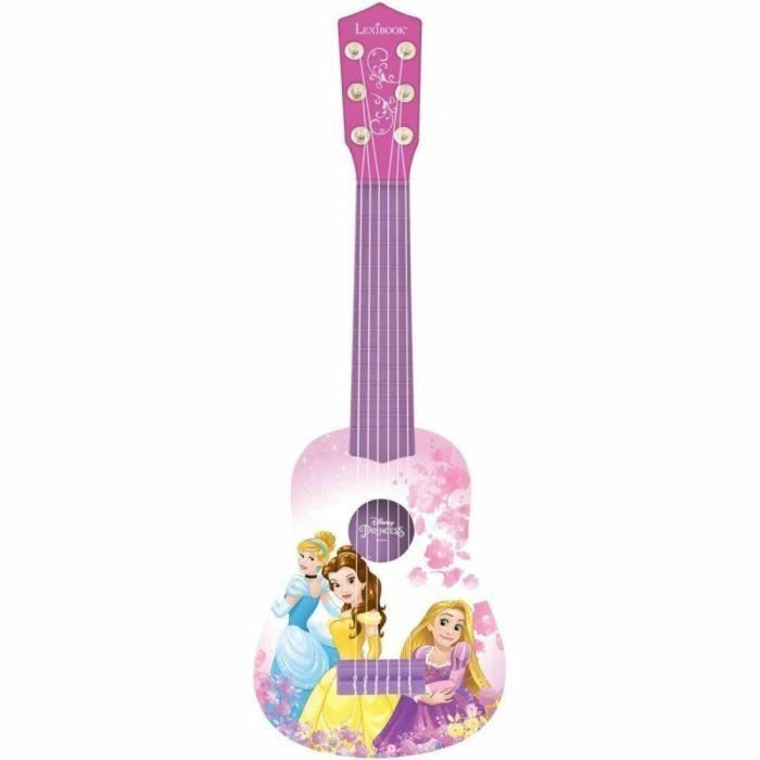 Lexibook Guitarra Acústica para Niños Princesas de Disney - Altura 53 cm 4