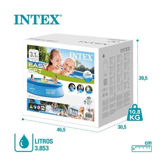 Piscina Hinchable Intex Easy Set 3853 L 305 x 76 x 305 cm 3