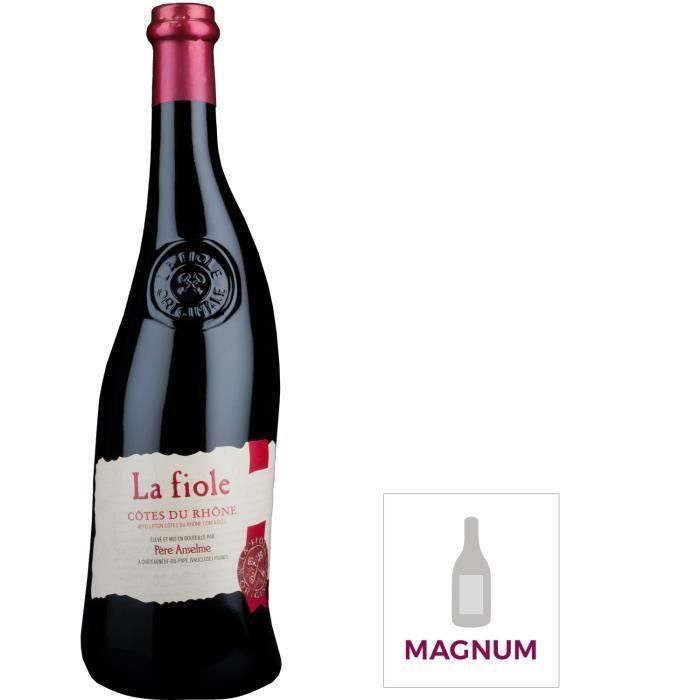 Magnum Pere Anselme La Fiole 2021 Côtes du Rhône - Vino tinto del Valle del Ródano Magnum Pere Anselme La Fiole 2021 Côtes du Rhône - Vino tinto del Valle del Ródano