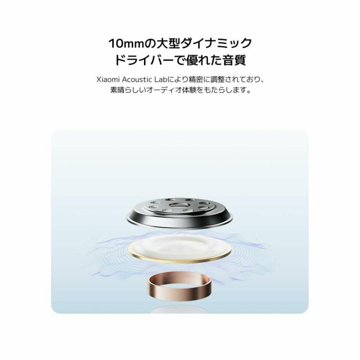 Xiaomi Redmi Buds 6 Play Blue BHR9283GL Auriculares Inalámbricos Bluetooth 6