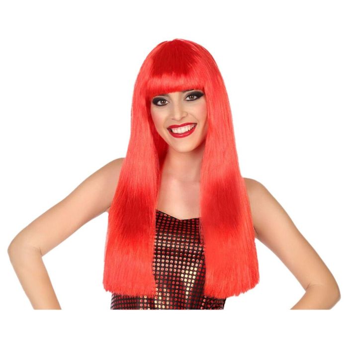 Peluca Rojo 60 cm 0 Peluca Rojo 60 cm 0