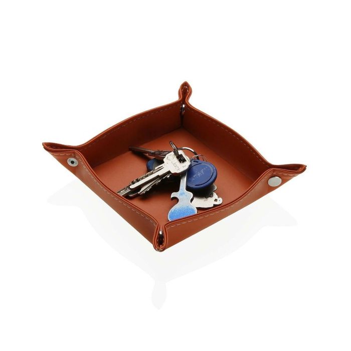 Vaciabolsillos Versa Terracota 13 x 3,3 x 13 cm 1