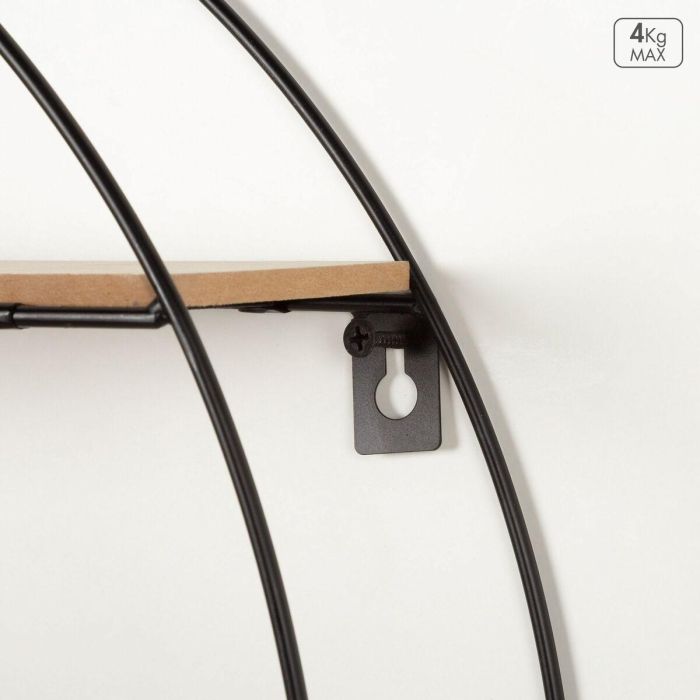 Estantería Max Home Hierro Madera MDF 50 x 50 x 10 cm (4 Unidades) 4 Estantería Max Home Hierro Madera MDF 50 x 50 x 10 cm (4 Unidades) 4