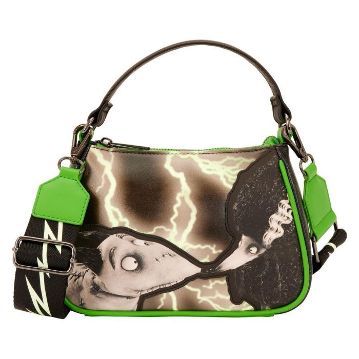Loungefly Bolso Bandolera Sparky Frankenweenie Disney Brilla en la Oscuridad Piel Sintética 22.8x15.2x7.6cm 1 Loungefly Bolso Bandolera Sparky Frankenweenie Disney Brilla en la Oscuridad Piel Sintética 22.8x15.2x7.6cm 1