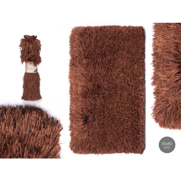 Alfombra Marron 50X80Cm Giftdecor (6 Unidades) Alfombra Marron 50X80Cm Giftdecor (6 Unidades)