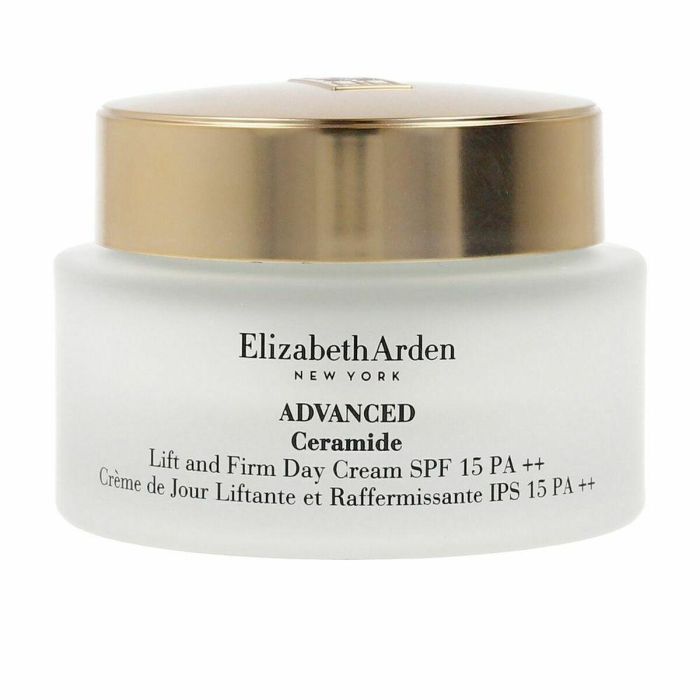 Elizabeth Arden Advanced Ceramide Lift & Firm Crema Facial de Día Reafirmante Antiedad Hidratante SPF15 con Ceramidas y Tecnología 3D FIT 50ml B01651