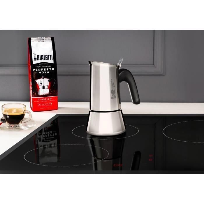 Bialetti 0007255/CNNP BIA8006363028929 Cafetera italiana de Acero 1 Bialetti 0007255/CNNP BIA8006363028929 Cafetera italiana de Acero 1