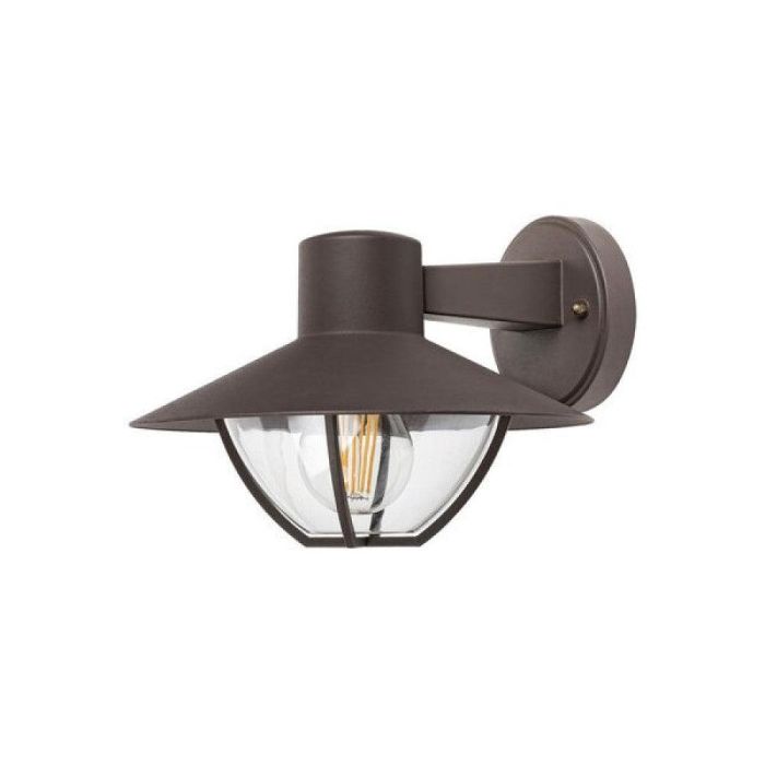 RABALUX RAB-7884 Aplique Exterior Almada 1xE27 IP44, Diseño Tradicional Marrón para Jardín/Terraza, Sin Bombilla 0 RABALUX RAB-7884 Aplique Exterior Almada 1xE27 IP44, Diseño Tradicional Marrón para Jardín/Terraza, Sin Bombilla 0