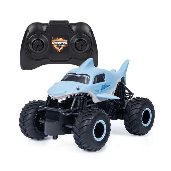 Coche radio control monster jam megalodon escala 1:24. 14,3x28,57x14,94cm 8 Coche radio control monster jam megalodon escala 1:24. 14,3x28,57x14,94cm 8