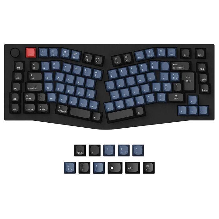 Keychron AAAQE93950 Teclado mecánico para juegos Interruptor rojo ANSI Retroiluminación RGB Q10
